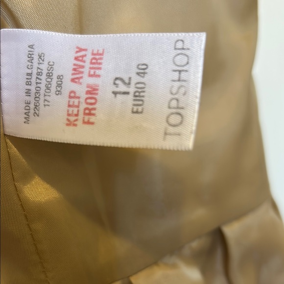 Topshop Women’s Jacket with Floral Lining - Picture 5 of 12